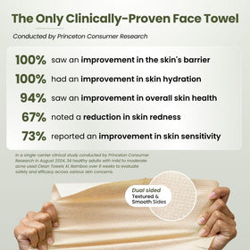 CLEAN SKIN CLUB Bamboo Viscose Clean Towels XL packaging