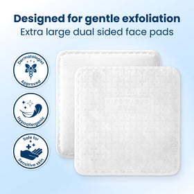 CLEAN SKIN CLUB Clean² Pads 2.0 in use with makeup remover