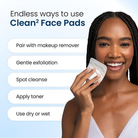 CLEAN SKIN CLUB Clean² Pads 2.0 side view