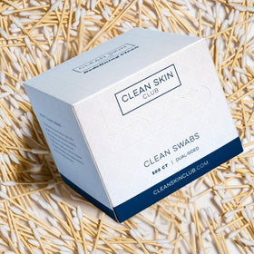 CLEAN SKIN CLUB Clean Swabs 500CT biodegradable materials