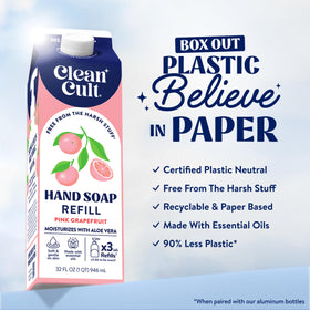 Cleancult Liquid Hand Soap Refill packaging details