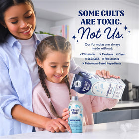 Cleancult Liquid Hand Soap refill with aloe vera ingredients