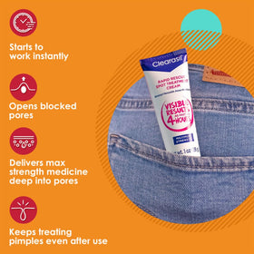 Clearasil Ultra Rapid Action Gel 25ml packaging