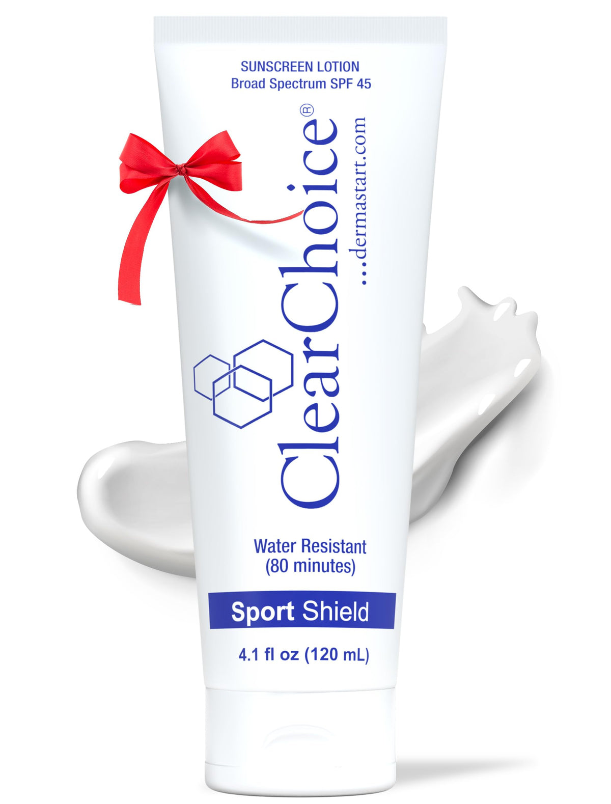 ClearChoice Sport Shield SPF 45 sunscreen front view 4 Fl Oz