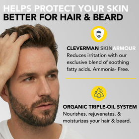 CLEVERMAN hair dye developer cream and mixer tray