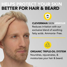 CLEVERMAN hair dye kit with developer cream