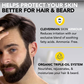 CLEVERMAN hair dye kit with tools for application