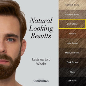 CLEVERMAN hair dye packaging showing ingredients