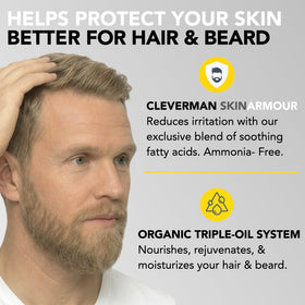 CLEVERMAN Medium Blond Hair Dye mixed formula