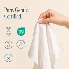 Cliganic Clean Face Towels XL bulk pack display