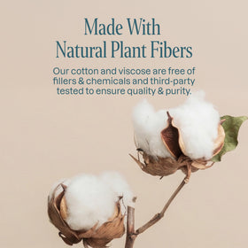 Cliganic Extra Large Face Pads in use applying toner