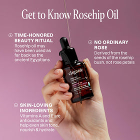 Cliganic Organic Rosehip Seed Oil 240g side view