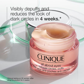 Clinique All About Eyes eye cream texture close-up