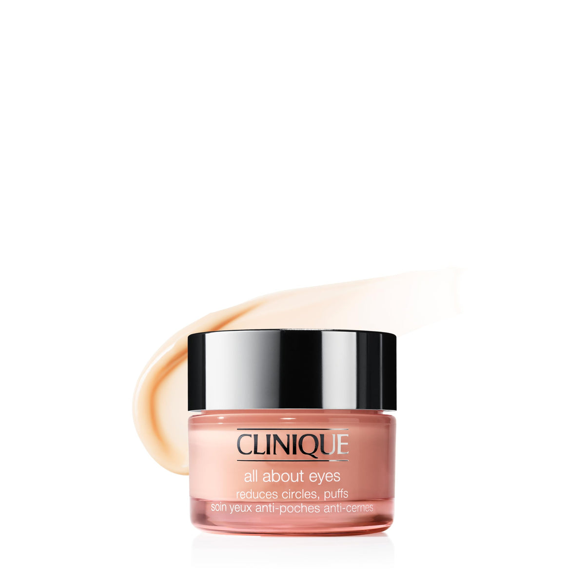 Clinique All About Eyes Lightweight Eye Cream 1oz front view