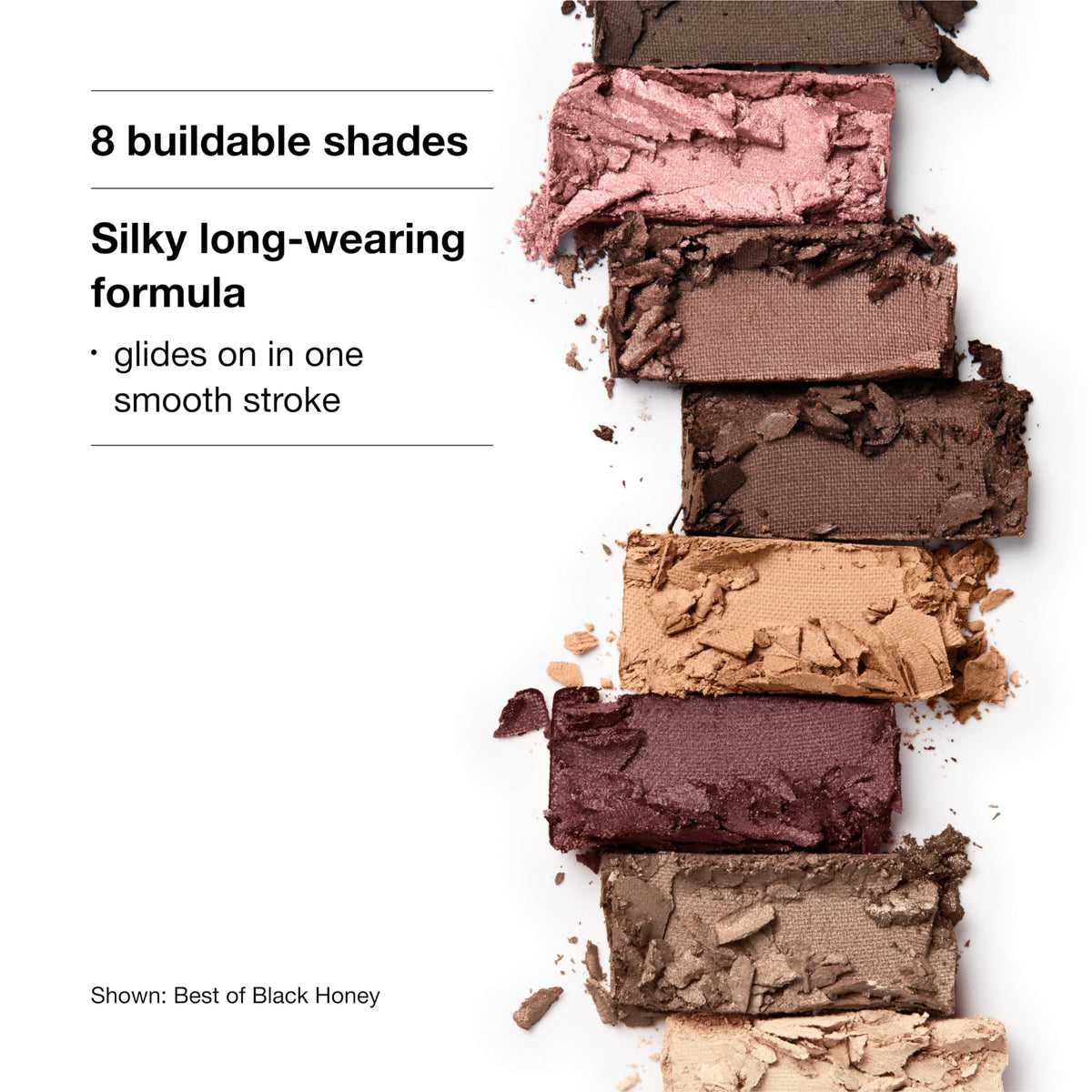 Clinique All About Shadow Eyeshadow Palette Black Honey shades