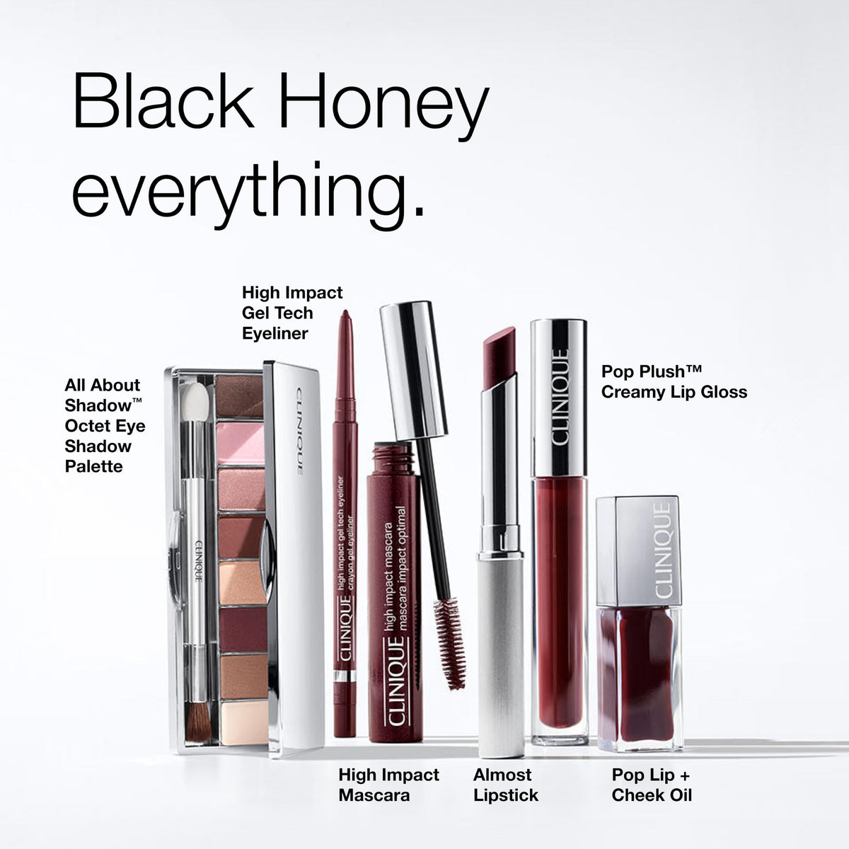 Clinique All About Shadow Eyeshadow Palette Pink Honey shades