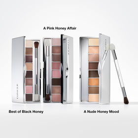 Clinique All About Shadow Eyeshadow Palette swatches on skin