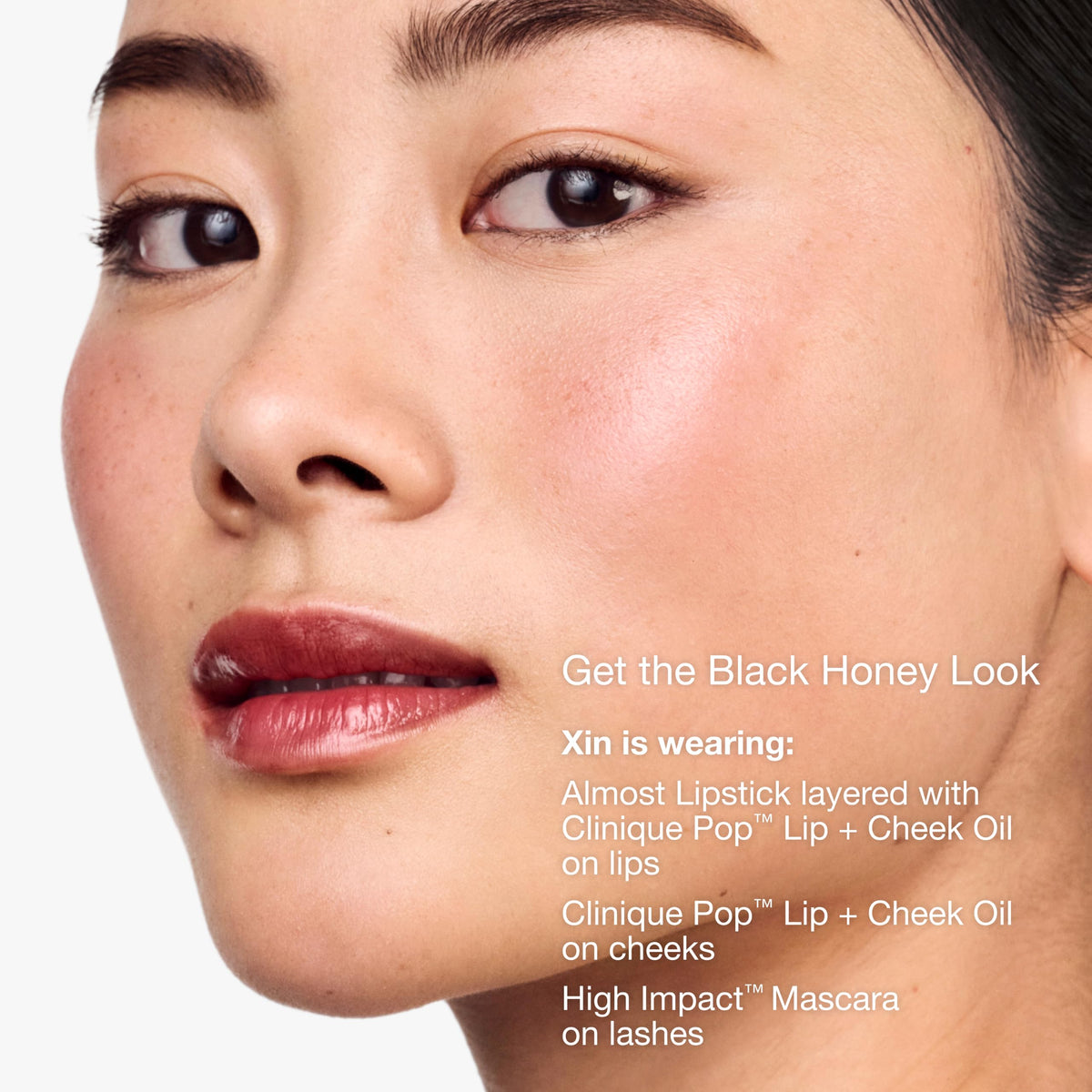 Clinique Almost Lipstick Tinted Lip Balm Black Honey close-up