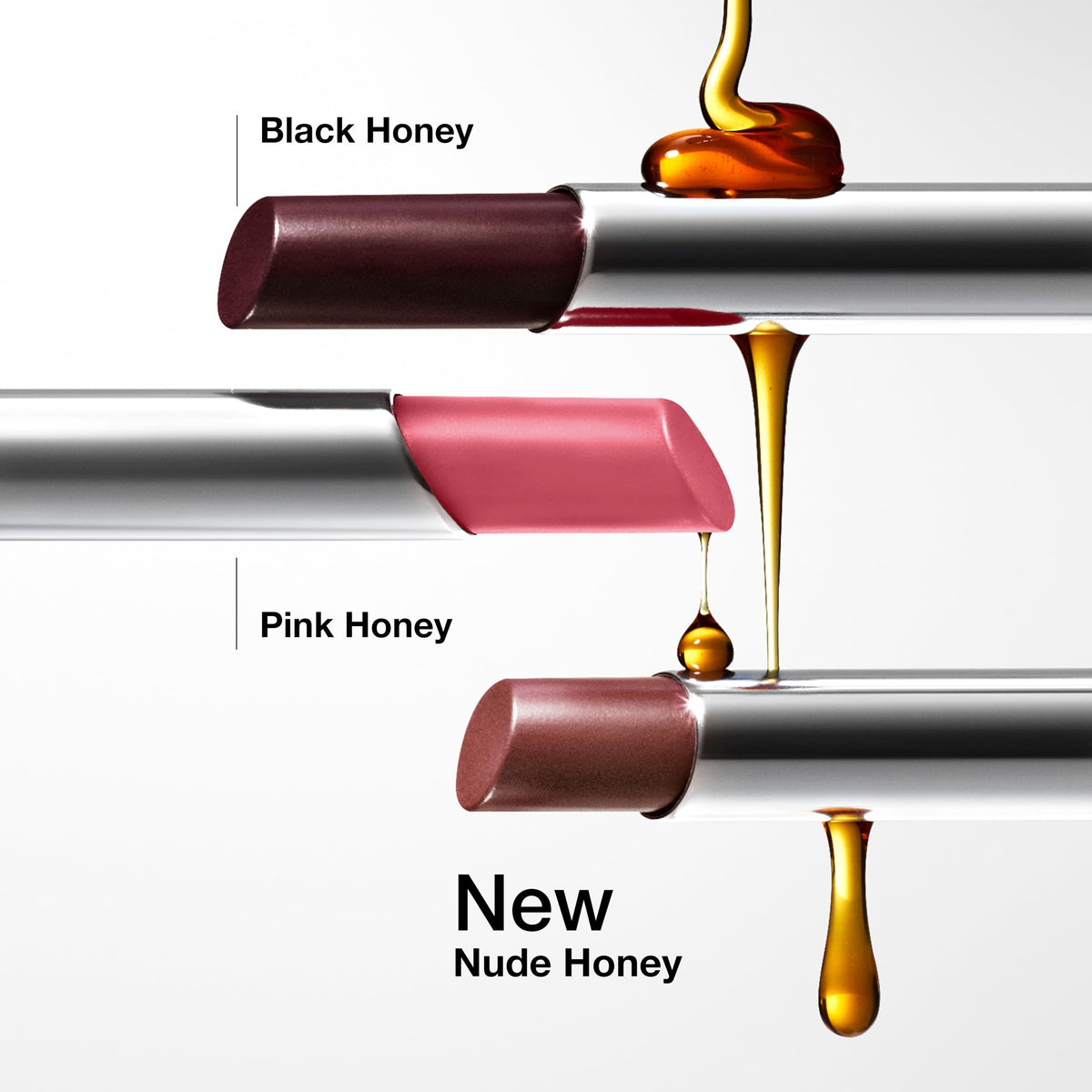 Clinique Almost Lipstick Tinted Lip Balm in Nude Honey with cap off
