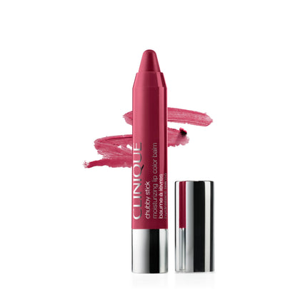 Clinique Chubby Stick Tinted Lip Balm Super Strawberry front view