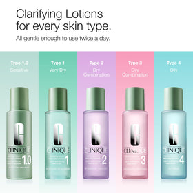 Clinique Clarifying Lotion 1 with ingredients list