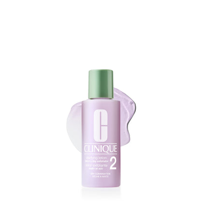 Clinique Clarifying Lotion 2 front view in 2 Fl Oz bottle