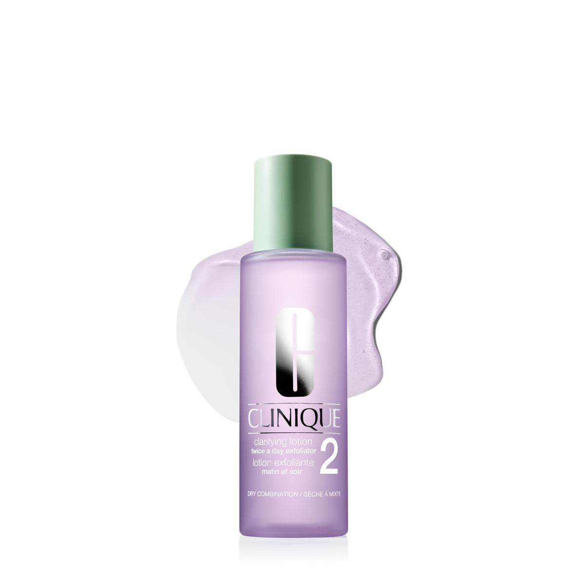 Clinique Clarifying Lotion 2 front view with packaging