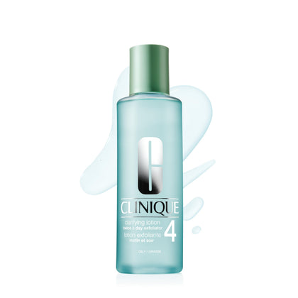 Clinique Clarifying Lotion 4 front view with packaging