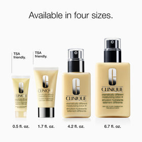 Clinique Dramatically Different Moisturizing Lotion+ packaging details
