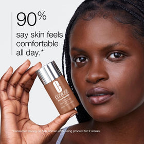 Clinique Even Better Foundation back view showcasing packaging