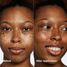 Clinique Even Better Liquid Foundation SPF 15 texture on skin