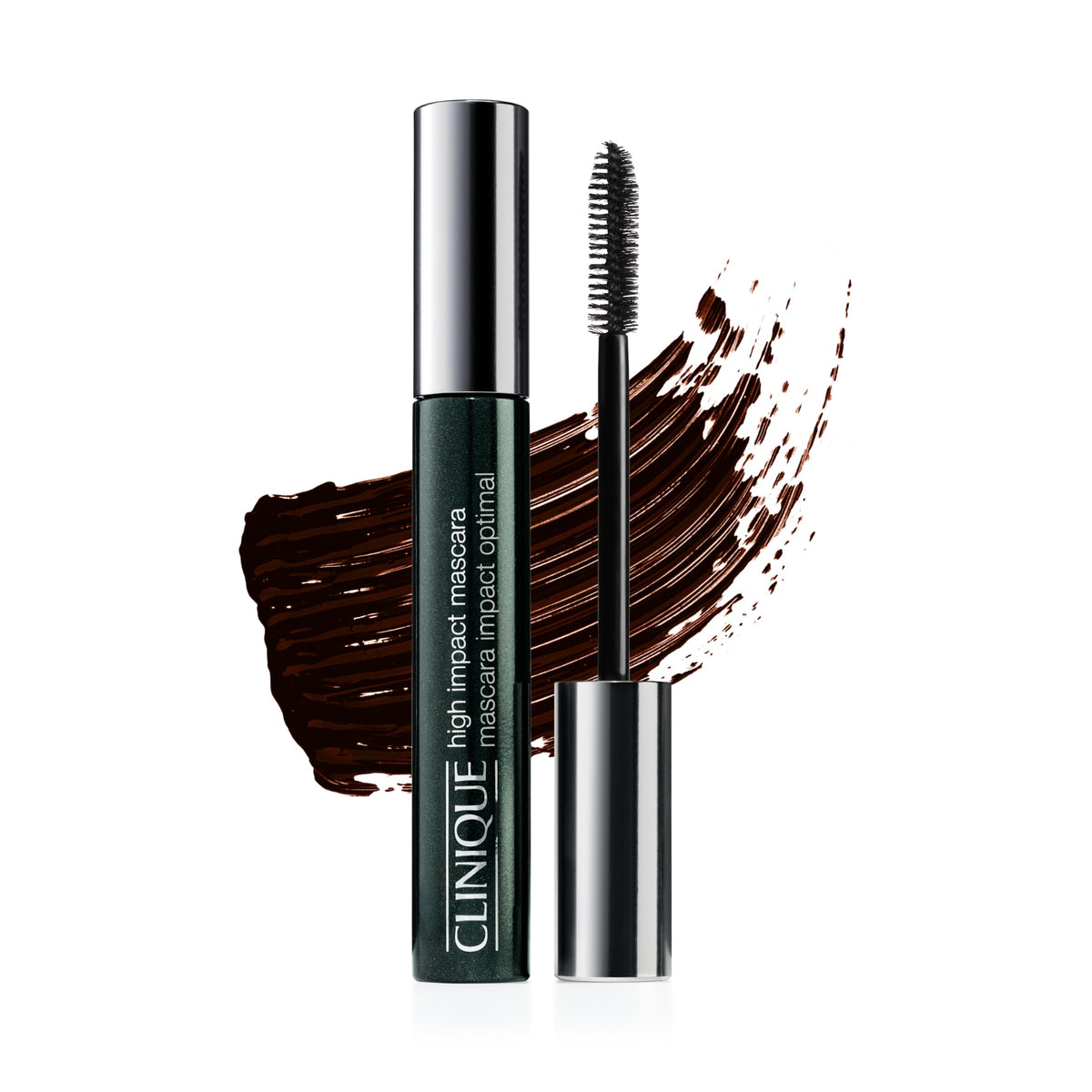 Clinique High Impact Mascara front view, black/brown