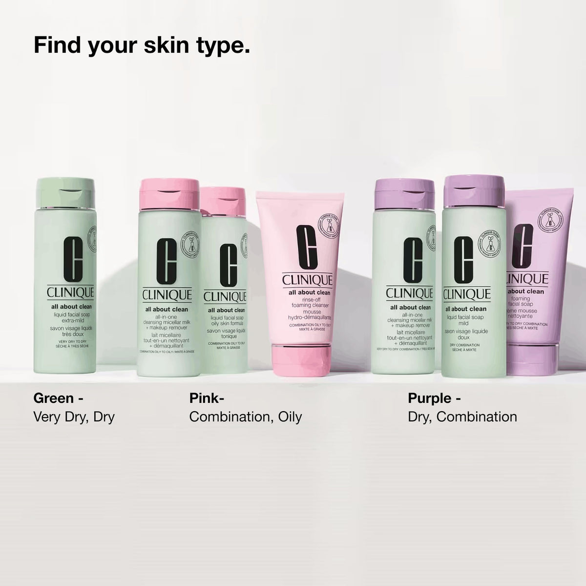 Clinique Liquid Facial Soap lather on hand