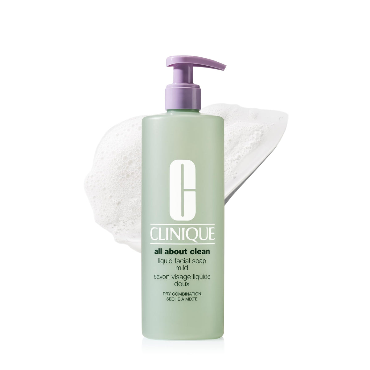 Clinique Liquid Facial Soap Mild 13.5 Fl Oz front view