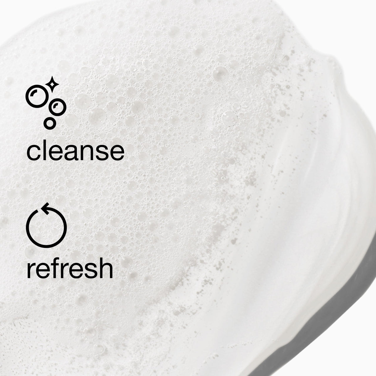 Clinique Liquid Facial Soap Mild back view with ingredient list