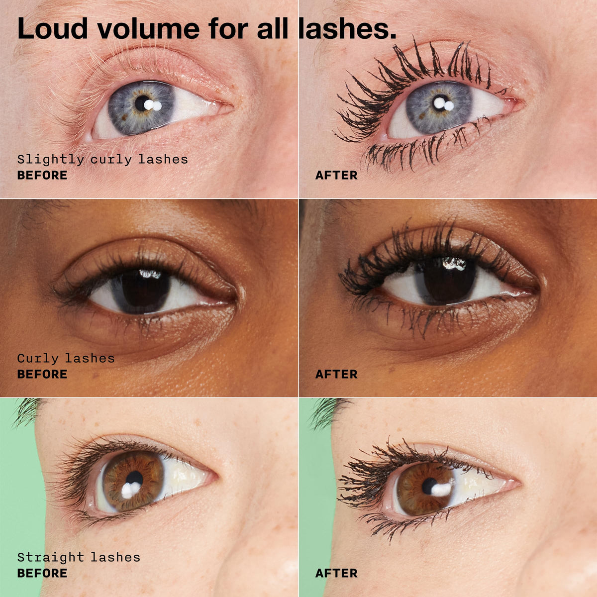 Clinique mascara brush showing wavy bristles