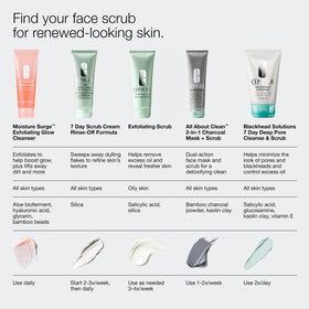 Clinique Moisture Surge Exfoliating Glow Cleanser with aloe bioferment