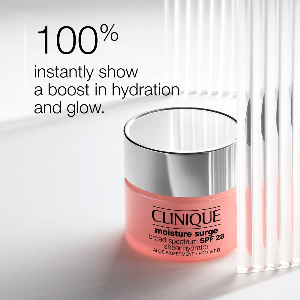 Clinique Moisture Surge Hydrator SPF 28 packaging