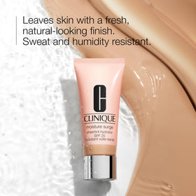 Clinique Moisture Surge Sheertint Hydrator side view showing texture