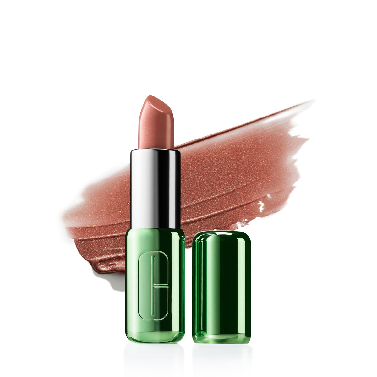 Clinique Pop Longwear Lipstick in Bare Pop, front view