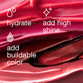 Clinique Pop Plush Creamy Lip Gloss Chiffon Pop texture close-up