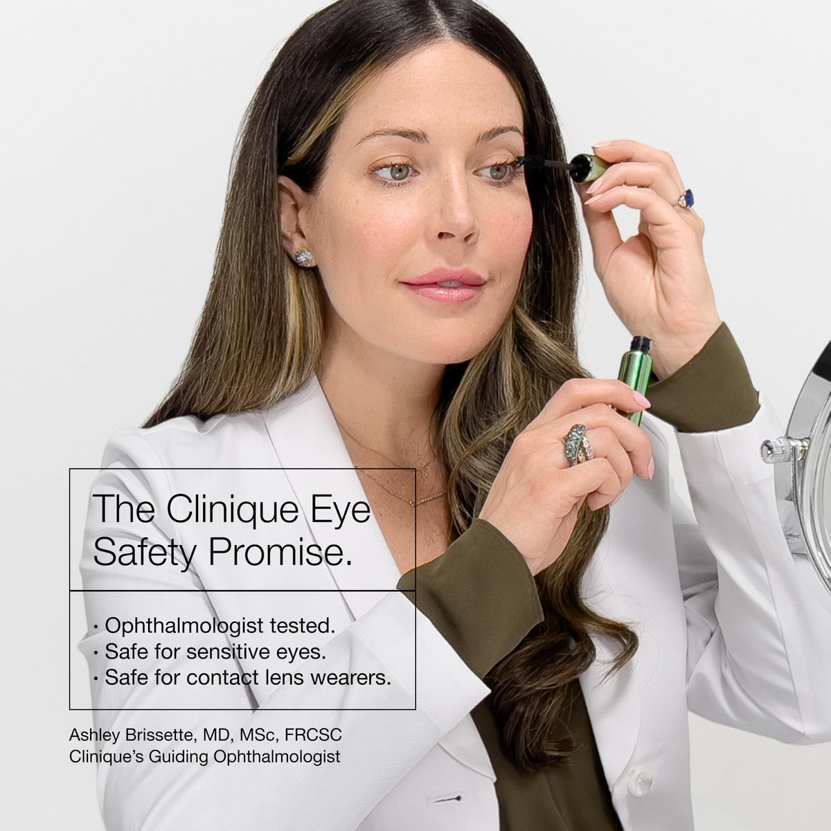 Clinique Quickliner For Eyes Dark Chocolate pencil in makeup bag