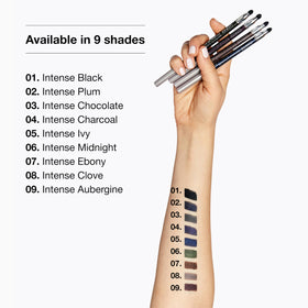 Clinique Quickliner For Eyes Intense Eyeliner Pencil swatch on skin