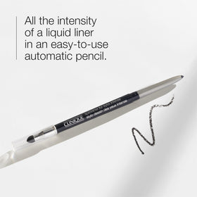 Clinique Quickliner pencil showing smudge tip and automatic design