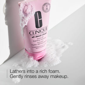 Clinique Rinse-Off Foaming Face Wash 5 Fl Oz back view