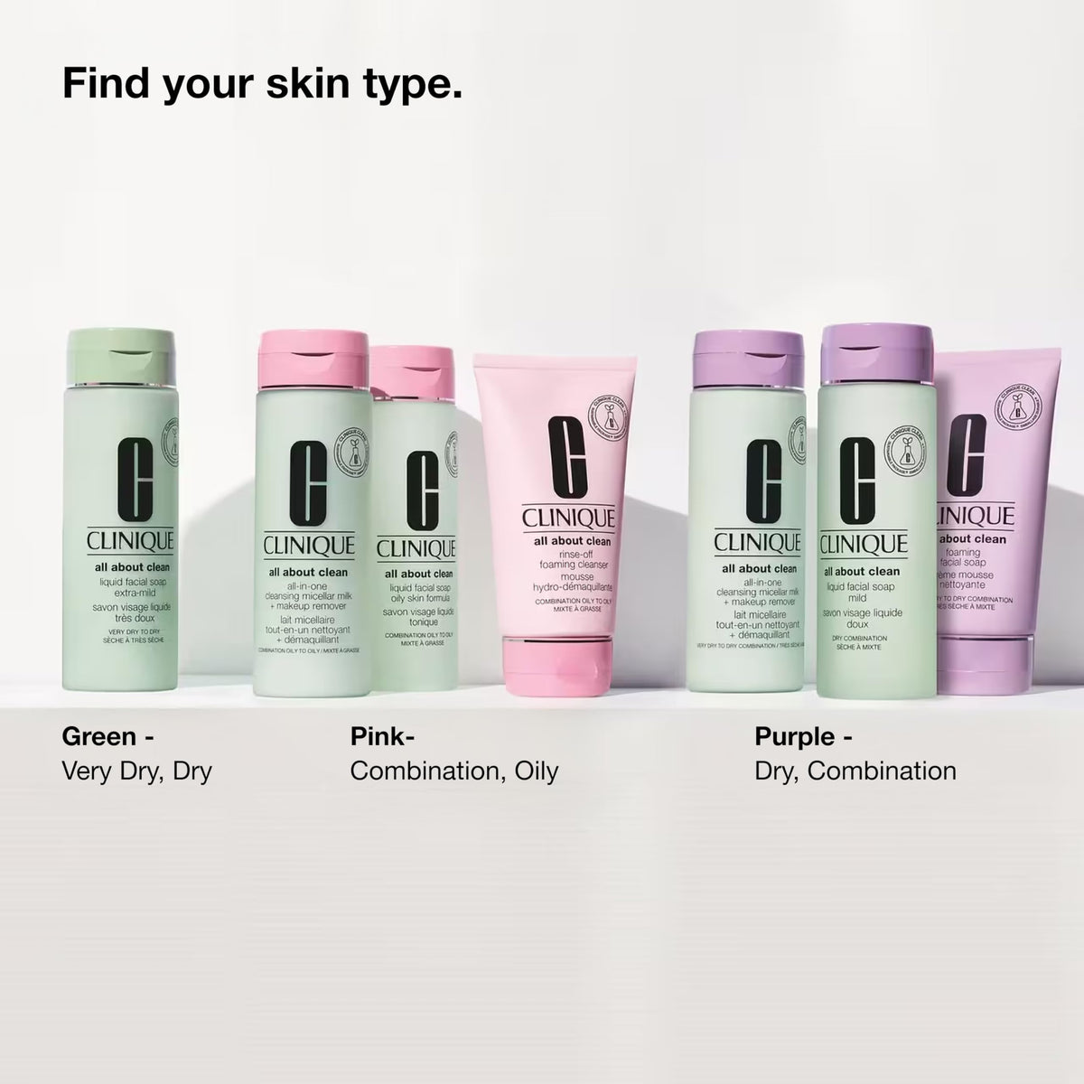 Clinique Rinse-Off Foaming Face Wash 5 Fl Oz lifestyle scene
