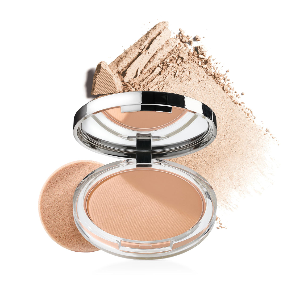 Clinique Stay-Matte Sheer Pressed Face Powder compact front view