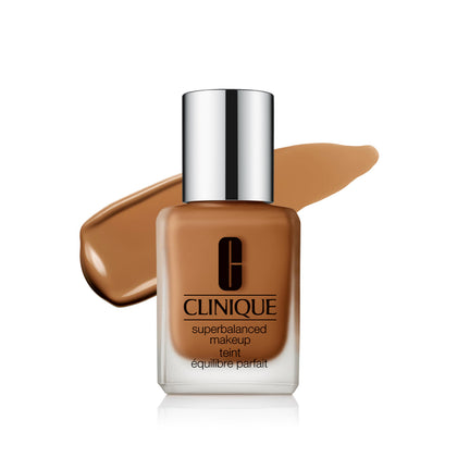 Clinique Superbalanced Oil Free Liquid Foundation front view, Golden shade
