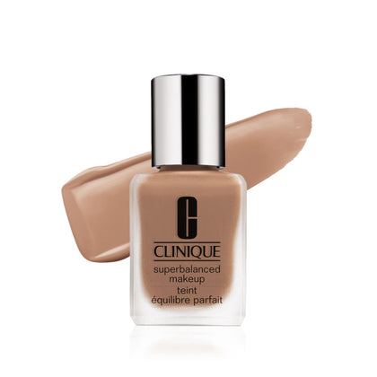 Clinique Superbalanced Oil Free Liquid Foundation front view, Linen shade