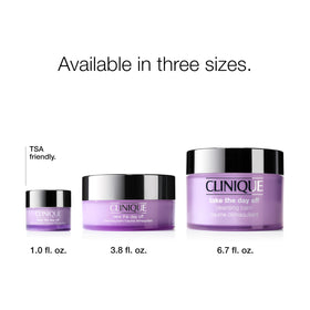 Clinique Take The Day Off Cleansing Balm 1oz on a vanity table